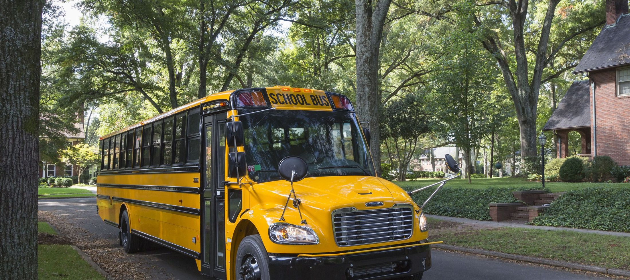 School bus operated by a company TMA95 acquires